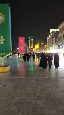 اردوی دوروزه دانشجویان دانشگاه فرهنگیان استان قزوین  به شهرمقدس قم به همت نهادمقام معظم رهبری دراستان برگزارشد 5