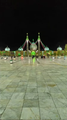 اردوی دوروزه دانشجویان دانشگاه فرهنگیان استان قزوین  به شهرمقدس قم به همت نهادمقام معظم رهبری دراستان برگزارشد 6