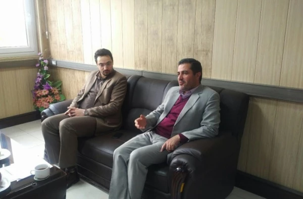 دکتر حمید رضا مشهدی رئیس دانشگاه فرهنگیان استان قزوین بامهندس فرشاد پیله چی رئیس جهاددانشگاهی استان دیدار وگفتگو کرد. 2