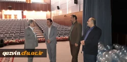 سید کامران میر معینی مدیرکل وکارشناسان حوزه فرهنگی دانشگاه فرهنگیان از پردیس شهیدرجایی قزوین بازدید کردند.  5