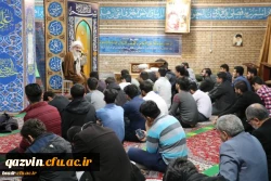 آیت الله عابدینی نماینده ولی فقیه در استان و امام جمعه قزوین در روز شنبه 16 آذر (روز دانشجو) به صورت سرزده در دانشگاه فرهنگیان قزوین حضوریافت. 2