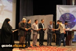 مراسم باشکوه روز دانشجو با حضور پرشور دانشجویان دانشگاه فرهنگیان استان قزوین درآمفی تئاتر شهیدرجایی دانشگاه 2