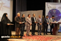 مراسم باشکوه روز دانشجو با حضور پرشور دانشجویان دانشگاه فرهنگیان استان قزوین درآمفی تئاتر شهیدرجایی دانشگاه 8