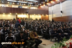 مراسم باشکوه روز دانشجووهفته پژوهش با حضور پرشور دانشجویان دانشگاه فرهنگیان استان قزوین درآمفی تئاتر شهیدرجایی دانشگاه برگزارشد 13