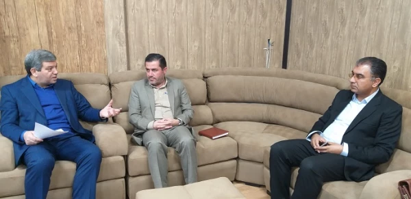 دیدار دکتر مشهدی رییس دانشگاه فرهنگیان استان قزوین با دکتر حسینی معاون وزیر و رییس سازمان اموزش وپرورش استثنایی کشور 2