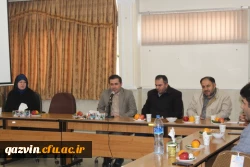 جلسه معارفه سرپرست واعضای شورای بسیج کارمندی دانشگاه فرهنگیان استان قزوین  3