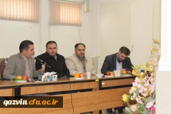 جلسه معارفه سرپرست واعضای شورای بسیج کارمندی دانشگاه فرهنگیان استان قزوین  5