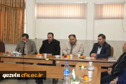 جلسه معارفه سرپرست واعضای شورای بسیج کارمندی دانشگاه فرهنگیان استان قزوین  7