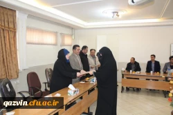 جلسه معارفه سرپرست واعضای شورای بسیج کارمندی دانشگاه فرهنگیان استان قزوین  13