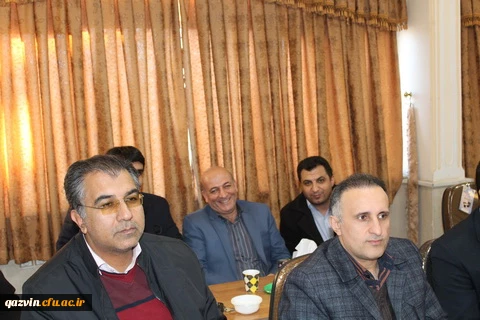 باحکم دکتر خنیفر رئیس دانشگاه فرهنگیان کشور دکتر حسن حکیما به عنوان سرپرست پردیس شهیدرجایی قزوین منصوب شد 7