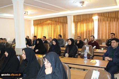 باحکم دکتر خنیفر رئیس دانشگاه فرهنگیان کشور دکتر حسن حکیما به عنوان سرپرست پردیس شهیدرجایی قزوین منصوب شد 18