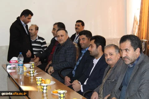 باحکم دکتر خنیفر رئیس دانشگاه فرهنگیان کشور دکتر حسن حکیما به عنوان سرپرست پردیس شهیدرجایی قزوین منصوب شد 10