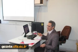 کارگاه نحوه اجرای دروس رسمی الکترونیکی استادان دانشگاه فرهنگیان استان قزوین برگزارشد 4