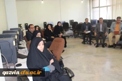 کارگاه نحوه اجرای دروس رسمی الکترونیکی استادان دانشگاه فرهنگیان استان قزوین برگزارشد 5