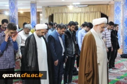 ویژه برنامه ایام الله دهه مبارک دهه فجر انقلاب اسلامی واربعین شهادت سرداردلها حاج قاسم سلیمانی باحضور آیت الله عابدینی نماینده ولی فقیه دراستان وامام جمعه قزوین  10