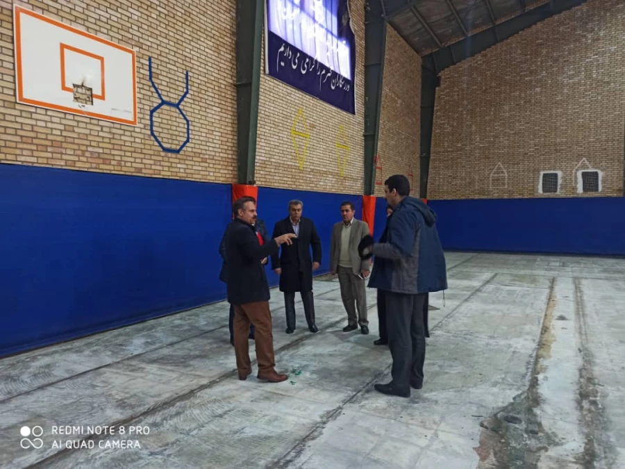 خانم دکتر عبدی مدیر کل تربیت بدنی دانشگاه فرهنگیان کشور وهیئت همراه ازامکانات ورزشی پردیس های استان بازدیدکردند. 3