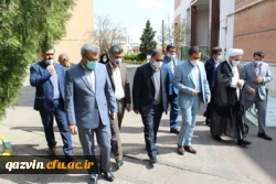 دکتر انصاری راد معاون دانشجویی دانشگاه فرهنگیان کشور از امکانات حوزه دانشجویی دانشگاه فرهنگیان استان قزوین بازدیدکرد. 3