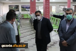 دکتر انصاری راد معاون دانشجویی دانشگاه فرهنگیان کشور از امکانات حوزه دانشجویی دانشگاه فرهنگیان استان قزوین بازدیدکرد. 8