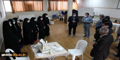 دکتر انصاری راد معاون دانشجویی: دردانشگاه فرهنگیان قزوین همدلی وخرد جمعی رادیدم.

بازدیددکتر انصاری راد معاون دانشجویی دانشگاه فرهنگیان کشوربه همراه دکتر اصغری مدیر کل آموزش وپرورش استان قزوین  ازروند تولید ماسک وشیلد محافظ دردانشگاه فرهنگیان استان قزوین 