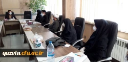 نخستین نشست اعضای هیئت علمی وگروه های آموزشی دانشگاه فرهنگیان استان قزوین درسال جدید باحضور مدیر امور پردیس های استان برگزارشد 3