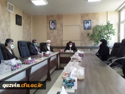 اولین جلسه شورای فرهنگی واجتماعی دانشگاه فرهنگیان استان قزوین برگزار شد 3