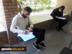 بازدید مدیریت محترم امور پردیس های استان قزوین از فرایند ثبت نام مهارت آموزان ماده 28، اردیبهشت ماه 1399 7