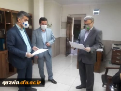 بازدید مدیریت محترم امور پردیس های استان قزوین از فرایند ثبت نام مهارت آموزان ماده 28، اردیبهشت ماه 1399 8