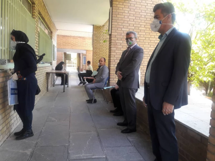 بازدید مدیریت محترم امور پردیس های استان قزوین از فرایند ثبت نام مهارت آموزان ماده 28، اردیبهشت ماه 1399 4