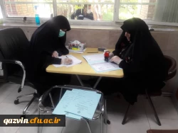 بازدید مدیریت محترم امور پردیس های استان قزوین از فرایند ثبت نام مهارت آموزان ماده 28، اردیبهشت ماه 1399 5