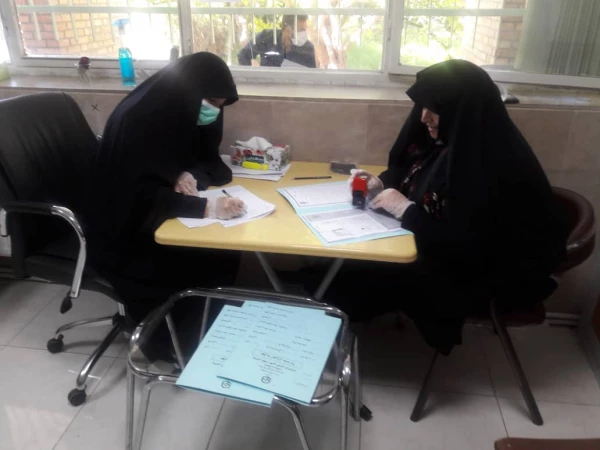 بازدید مدیریت محترم امور پردیس های استان قزوین از فرایند ثبت نام مهارت آموزان ماده 28، اردیبهشت ماه 1399 5