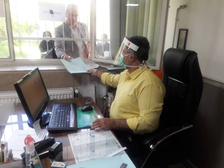 بازدید مدیریت محترم امور پردیس های استان قزوین از فرایند ثبت نام مهارت آموزان ماده 28، اردیبهشت ماه 1399 6