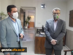 بازدید مدیریت محترم امور پردیس های استان قزوین از فرایند ثبت نام مهارت آموزان ماده 28، اردیبهشت ماه 1399 7