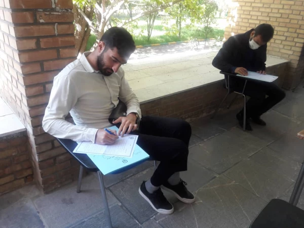 بازدید مدیریت محترم امور پردیس های استان قزوین از فرایند ثبت نام مهارت آموزان ماده 28، اردیبهشت ماه 1399 9