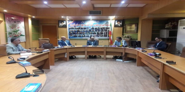 دیدار دکتر مشهدی " مدیریت امور پردیس های دانشگاه فرهنگیان استان قزوین " با مهندس جوانبخت " مدیر کل سازمان نوسازی، توسعه و تجهیز مدارس استان قزوین  " 2