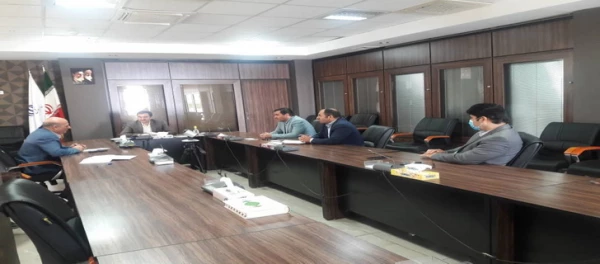 دیدار مدیریت امور پردیس های دانشگاه فرهنگیان استان قزوین " دکتر حمیدرضا مشهدی " با مدیر کل سازمان مسکن و شهرسازی استان  " مهندس ابراهیم مبارک قدم " 2