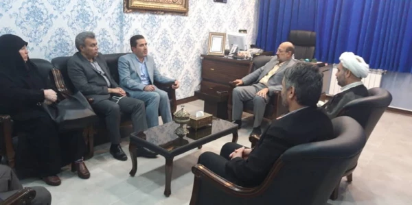 دیدار هیات رییسه ی دانشگاه فرهنگیان استان قزوین با دو تن از نمایندگان منتخب مجلس یازدهم استان 2