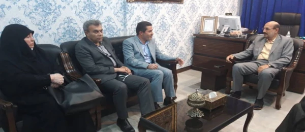 دیدار هیات رییسه ی دانشگاه فرهنگیان استان قزوین با دو تن از نمایندگان منتخب مجلس یازدهم استان 3