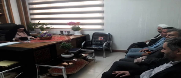 دیدار هیات رییسه ی دانشگاه فرهنگیان استان قزوین با دو تن از نمایندگان منتخب مجلس یازدهم استان 4