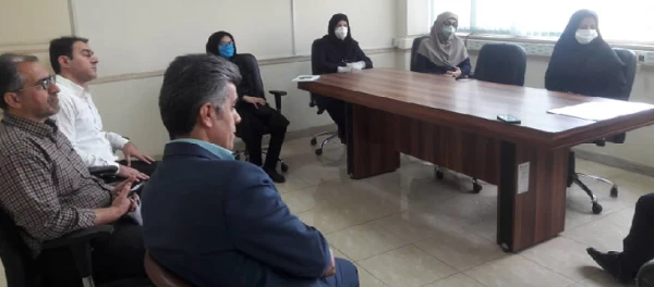 برگزاری جلسه  " پردیس شهید رجایی " با گروه علوم تجربی جهت هماهنگی آزمون پایان نیمسال در درس آموزش علوم تجربی 3