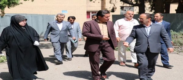 بازدید میدانی مدیر کل سازمان نوسازی، توسعه و تجهیز مدارس استان قزوین از فضای فیزیکی دانشگاه فرهنگیان  5