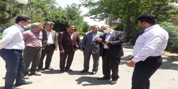 بازدید رییس شورای شهر قزوین با هیات همراه از دانشگاه فرهنگیان استان قزوین 2