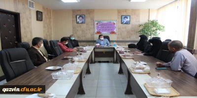 جلسه ی هوشمندسازی جهت برنامه ریزی برای ترم مجازی تابستان برگزار شد.