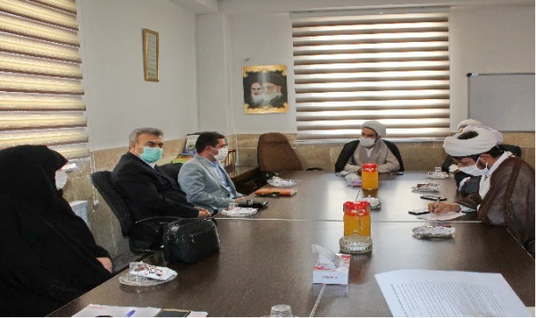 دیدار هیات رییسه دانشگاه فرهنگیان استان قزوین با مدیریت حوزه علمیه خواهران استان 2