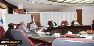 دیدار هیات رییسه دانشگاه فرهنگیان استان قزوین با ریاست دانشگاه آزاد اسلامی استان 