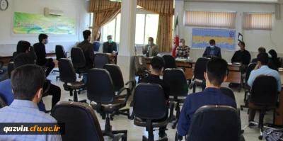 جلسه هماهنگی آموزشی شروع نیمسال اول تحصیلی 1400-1399 با نمایندگان دانشجویان پردیس شهید رجایی