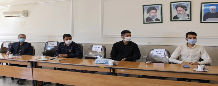 حضور نماینده تشکل ها در کمیته استقبال 