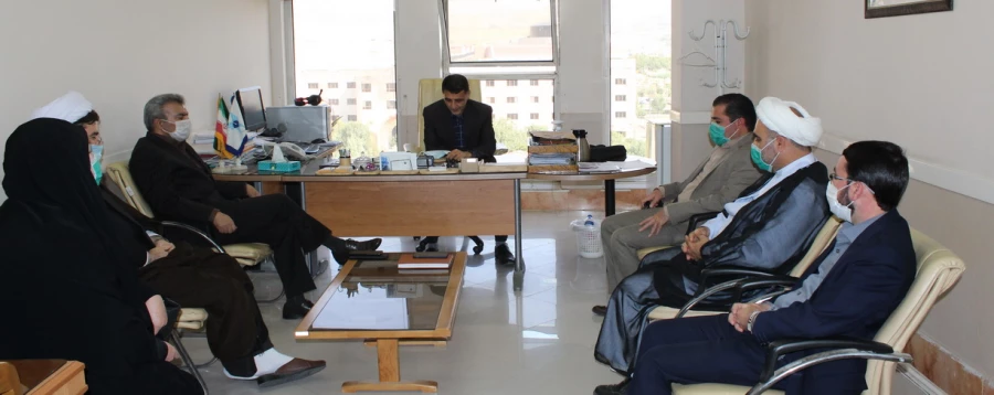 دیدار با رییس جدید دانشگاه آزاد اسلامی قزوین جهت تبریک انتصاب