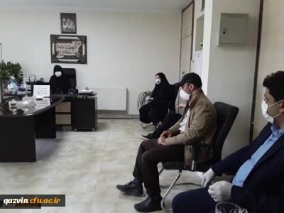 برگزاری جلسه شورای اداری پردیس بنت الهدی صدر