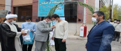 بدرقه دانشجو معلمان جهادگر پردیس شهید رجایی توسط مسئولان دانشگاه/ اردوی جهادی در مناطق محروم
