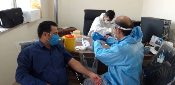 غربالگری کارمندان دانشگاه ( تست کرونا ) 2